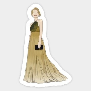 GA golden globes Sticker